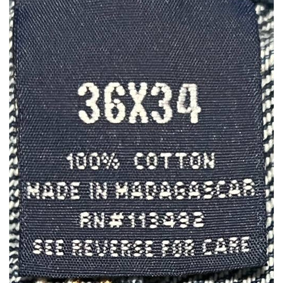 RK‎ Brand Men's Carpenter Denim Jeans Size 36 x 34 - Picture 4 of 5